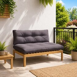 Versatile Outdoor Sectional Sofa Middle Unit for Any Setting