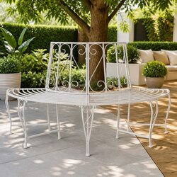 Functional Tree Bench for Your Backyard: Fits Anywhere