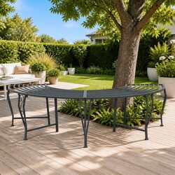 Versatile 4-Seater Tree Bench for Every Outdoor Space