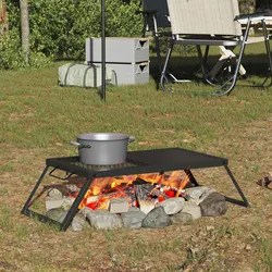 Practical Foldable Grill for Outdoor Settings