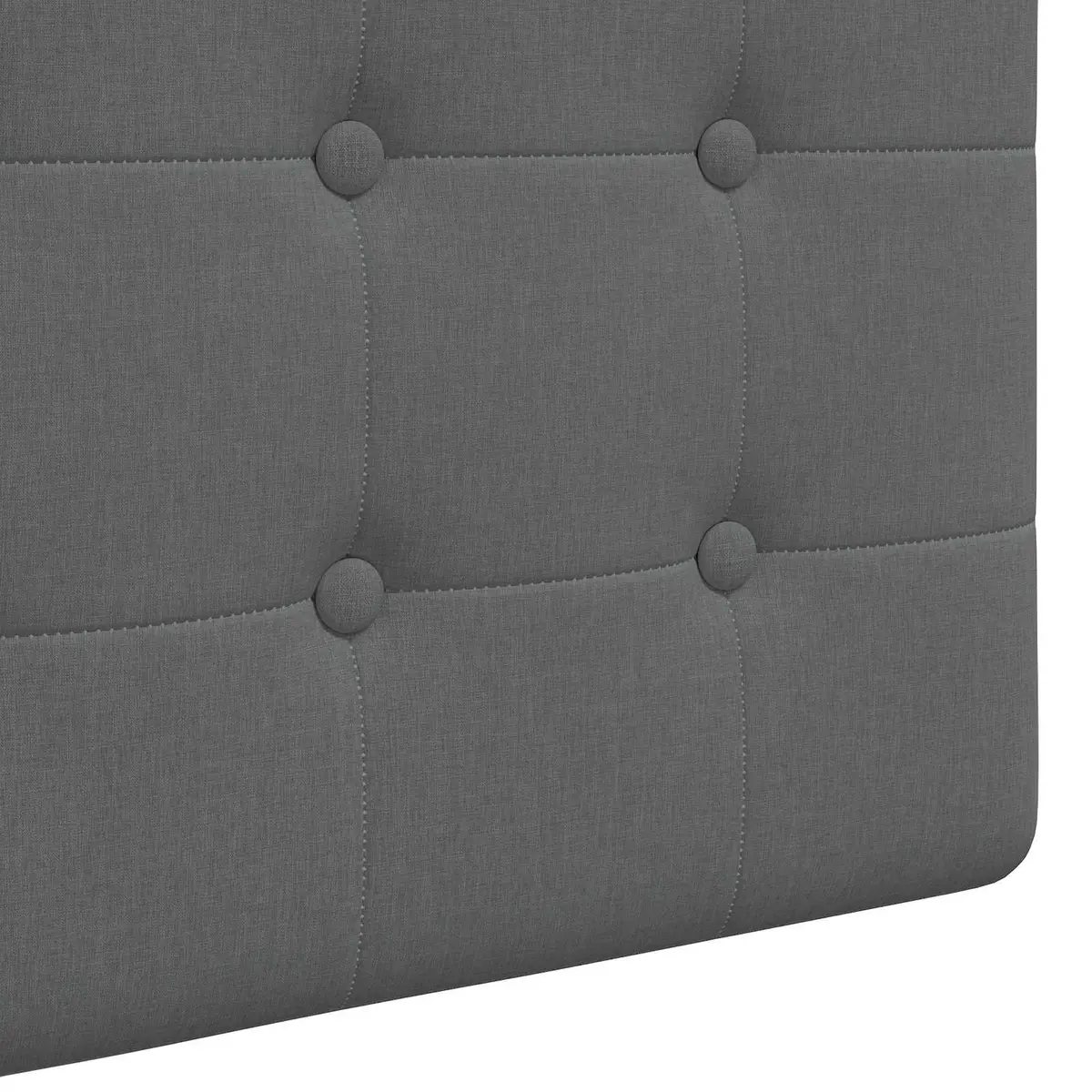 Hanging Headboard Grey Fabric Wall Mount Bedroom Upholstered Modern Design