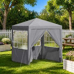 Versatile Grey 200x200x240cm Party Tent for Various Occasions