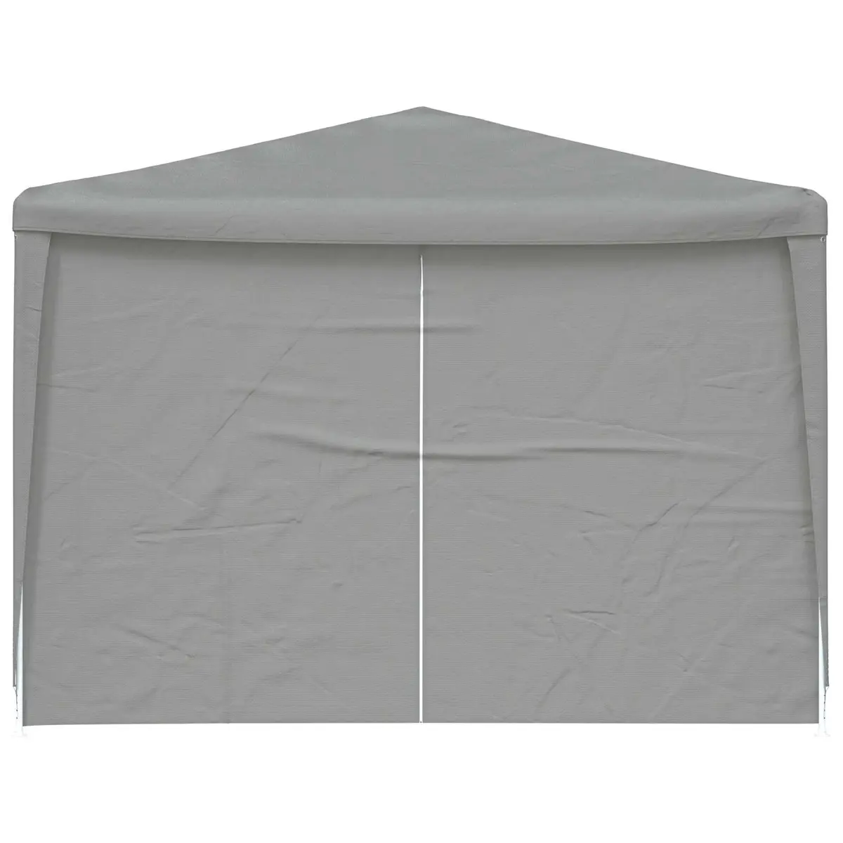 Party Tent Outdoor Gazebo Canopy Polyethylene Steel 900x300x255cm Grey