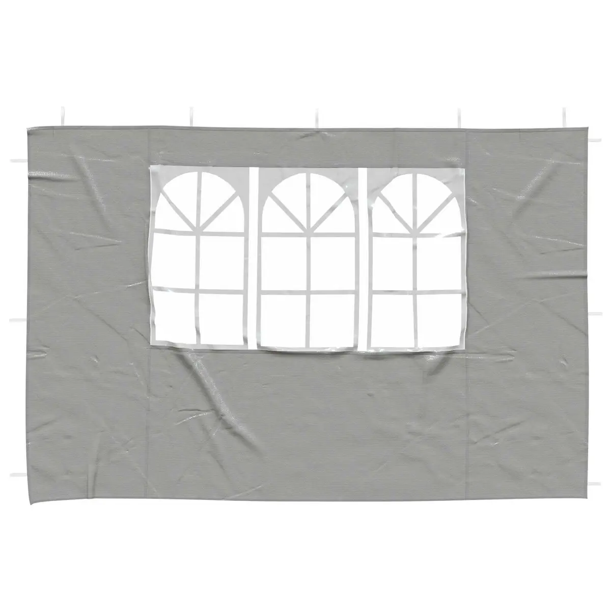 Party Tent Sidewall Panels PE 300 x 195 cm Grey