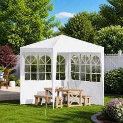 Functional Party Tent Sidewalls for Outdoor Gatherings
