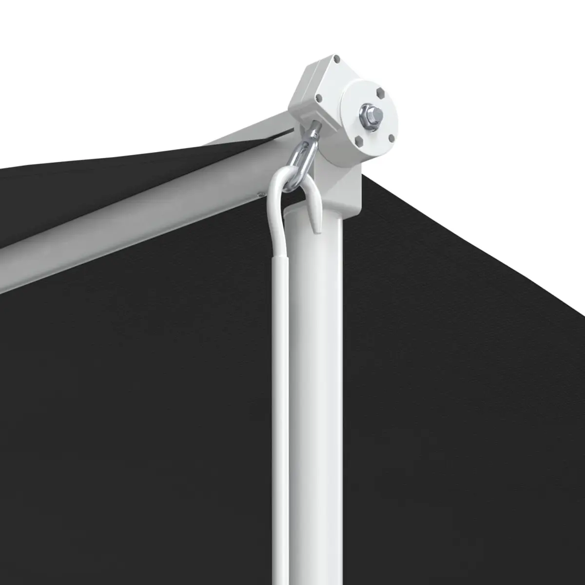 Free Standing Awning Anthracite 5 x 3 m Outdoor Patio Garden Shade Hand Crank