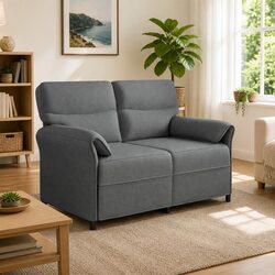 Practical Grey Sofa Perfect for Any Home Setting