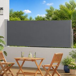 Practical Retractable Side Awning for Your Garden or Patio