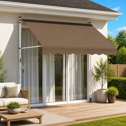 Perfect Manual Retractable Awning for Your Garden or Patio