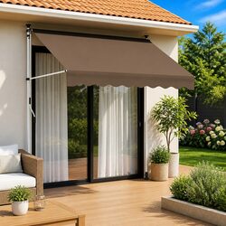 Versatile 300cm Retractable Awning for Patios and Balconies