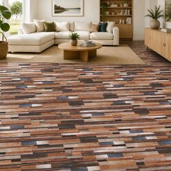 Self-Adhesive Flooring Planks 36 pcs Multicolour 5.02 m² PVC Indoor