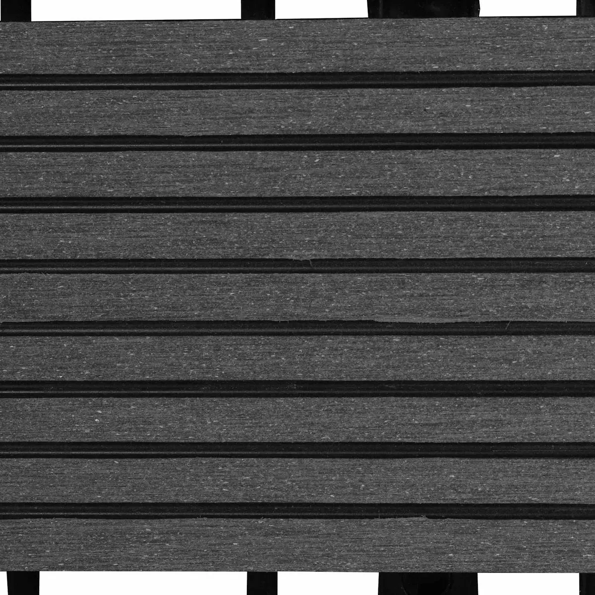 Decking Tile Wood-Plastic Composite 30x30cm Grey 11 Piece Square Interlocking Outdoor Garden Patio Floor