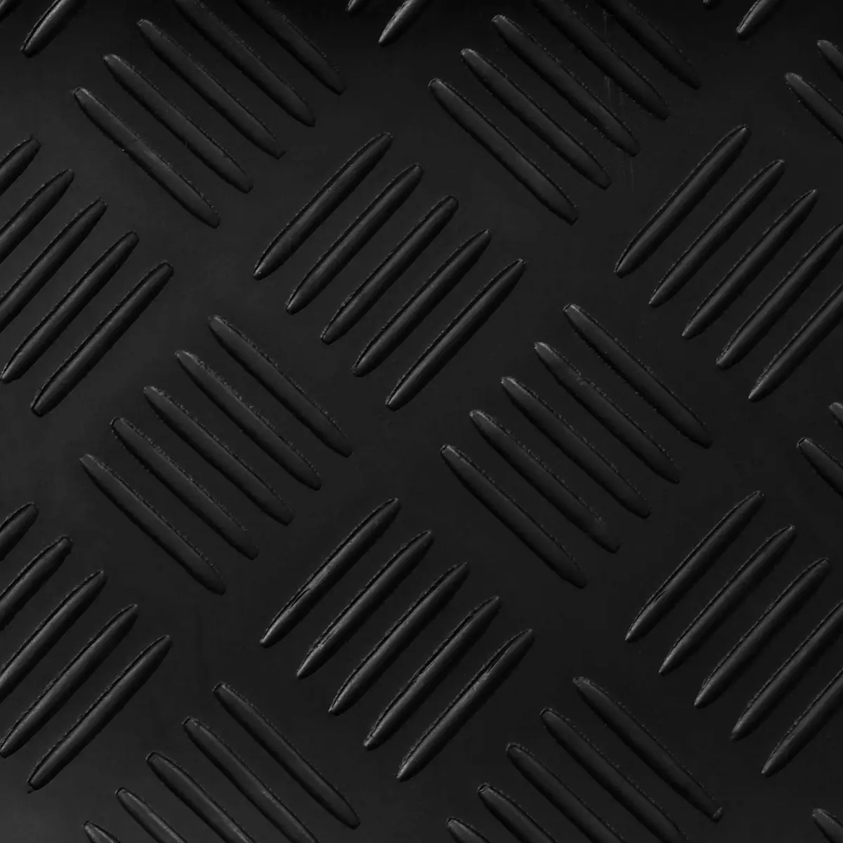 Rubber Mat Flexible Durable Heavy Duty Black 1x2m for Outdoor Garden Patio