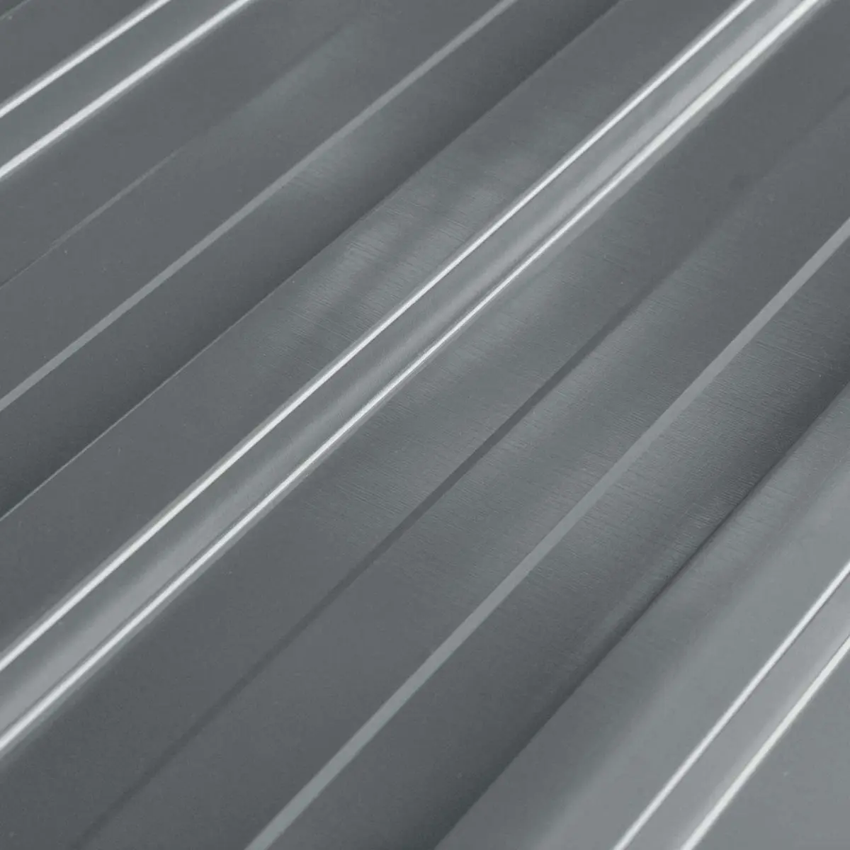 Galvanised Steel Roof Panels Grey 129 x 45 cm 12 Piece Corrugated设计