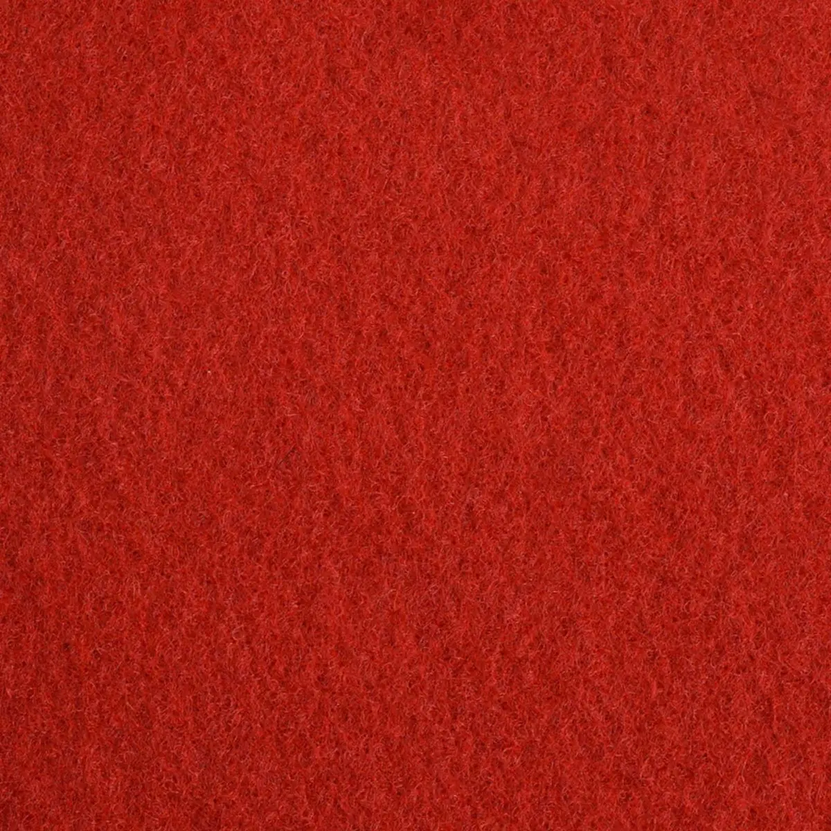 Carpet Polyester 1 x 12 m Red Solid Colour