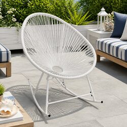Perfect Addition: White Rocking Chair for Any Space