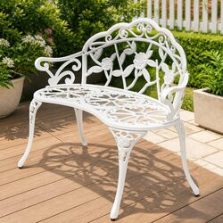 Practical Outdoor Garden Bench 100cm for Relaxation