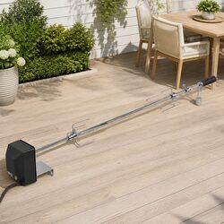 Ideal Rotisserie Spit for Backyard Barbecues