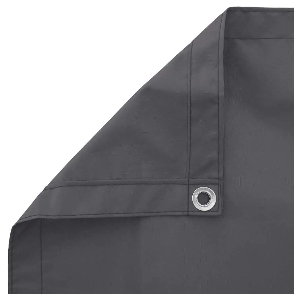 Balcony Screen Anthracite Oxford Fabric Waterproof Privacy Shade 90x600cm