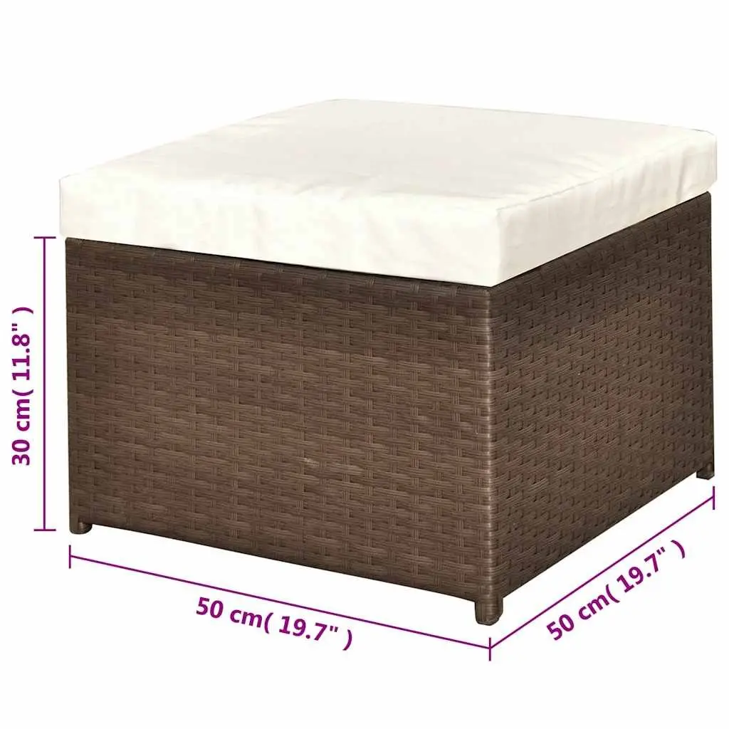 4 Piece Garden Lounge Set for Patios