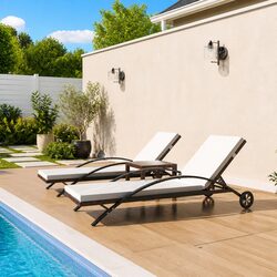 Practical Sun Lounger Set for Your Outdoor Space