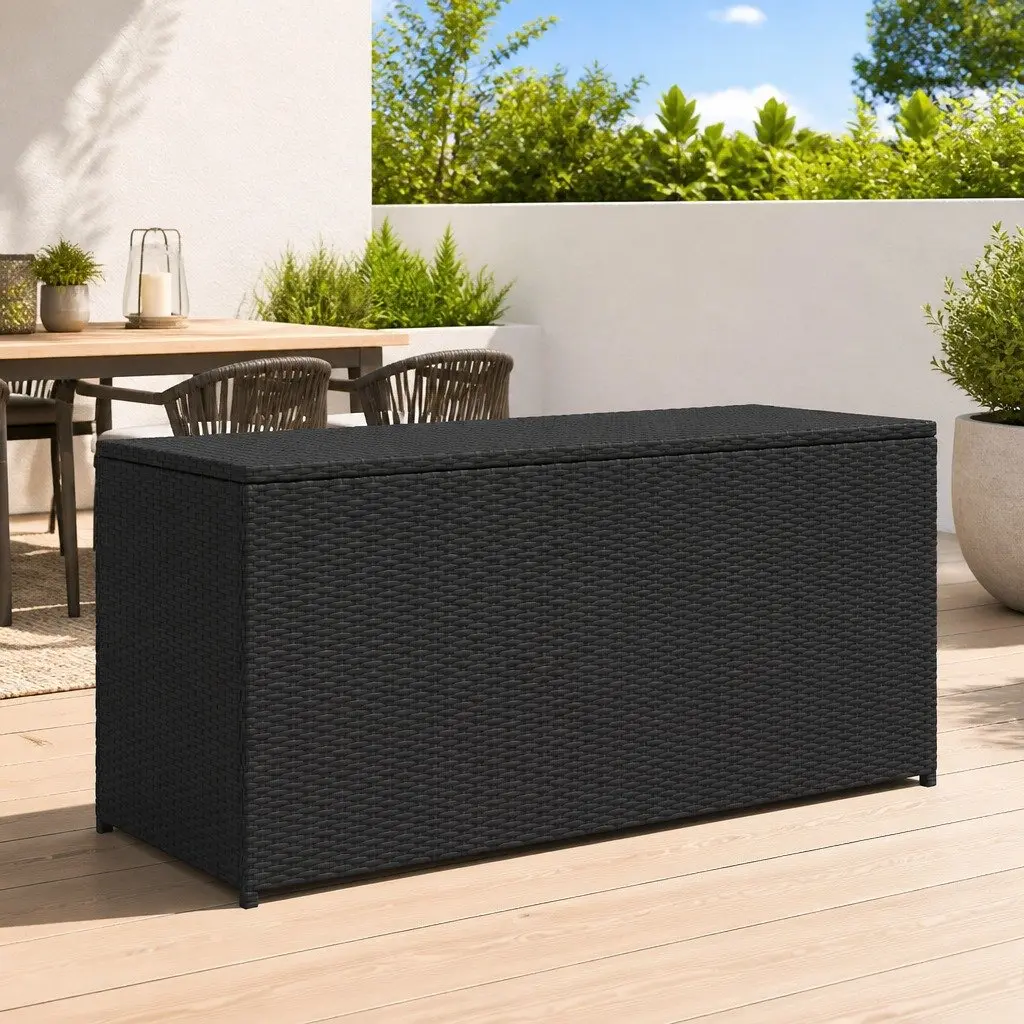 Black Storage Box for Outdoor Needs