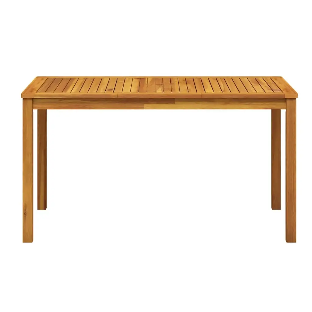 Acacia Wood Dining Table for Outdoor Use
