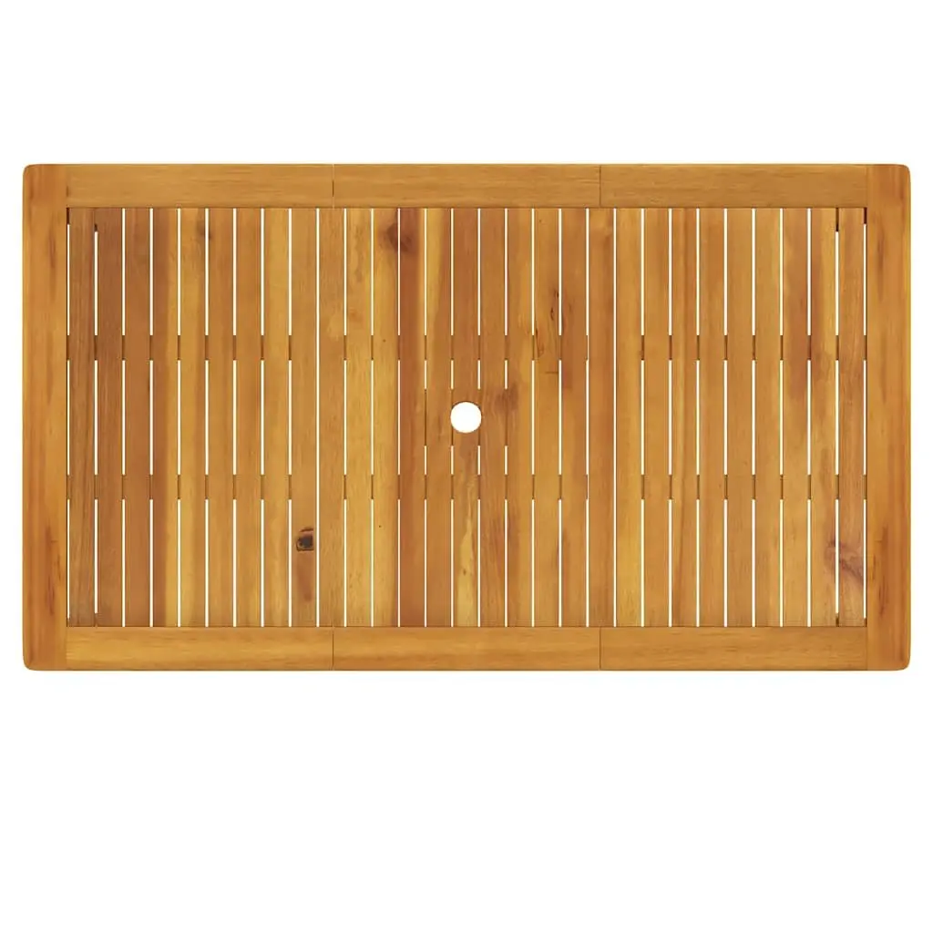 Acacia Wood Dining Table for Outdoor Use