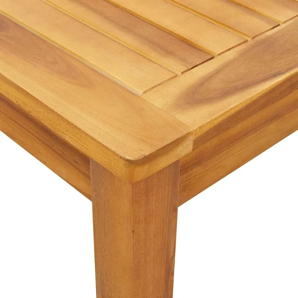 Acacia Wood Dining Table for Outdoor Use