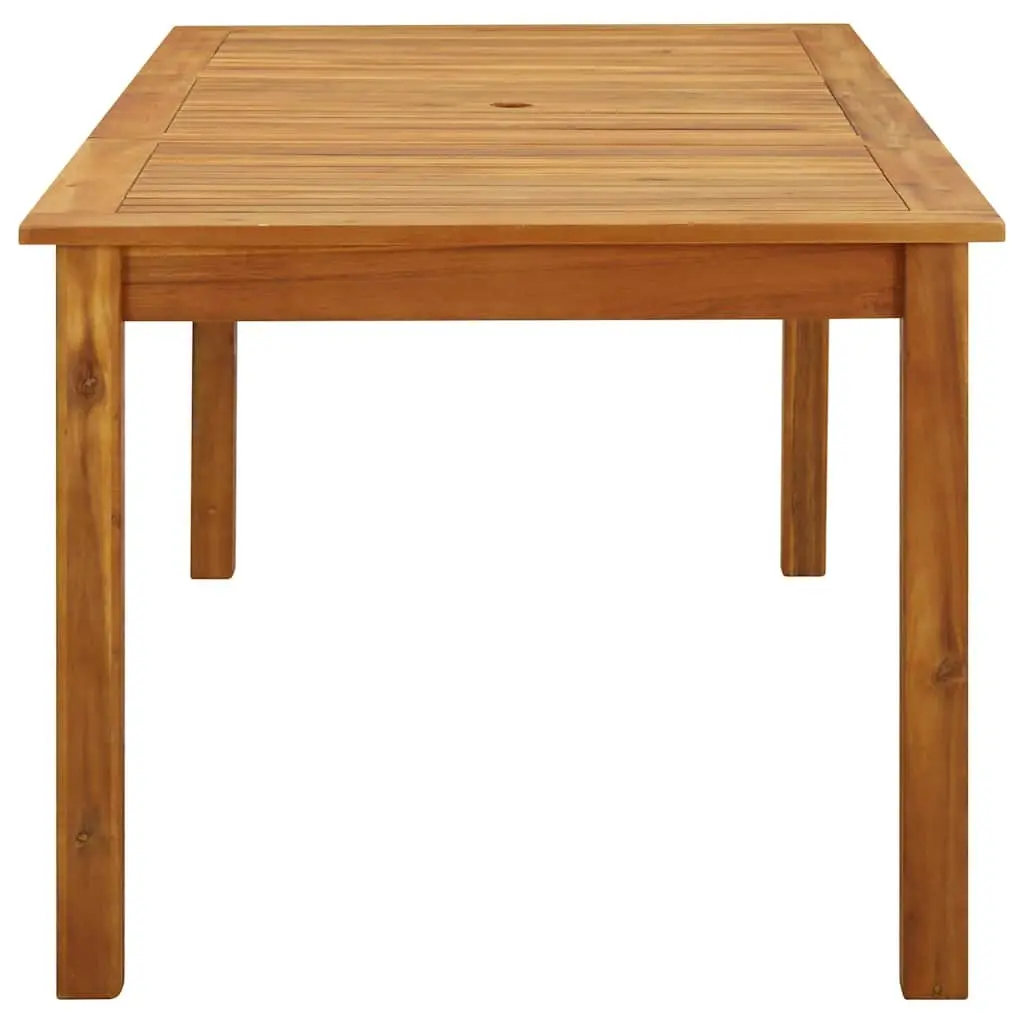 Acacia Wood Table for Garden and Patio Use