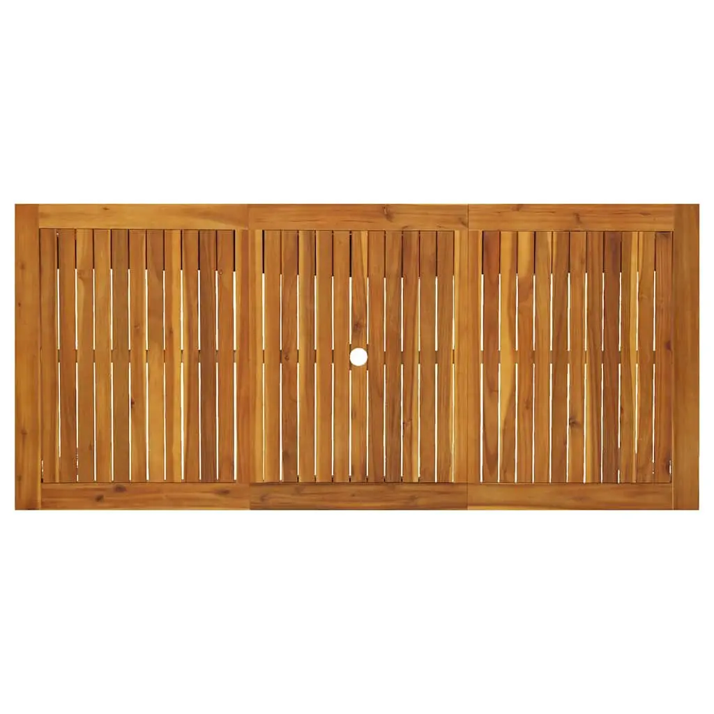 Acacia Wood Table for Garden and Patio Use
