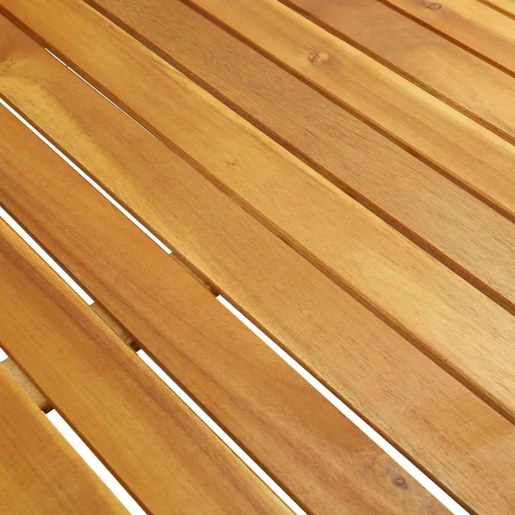 Acacia Wood Table for Garden and Patio Use