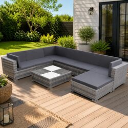 Practical 8 Piece Outdoor Lounge Set for Any Home