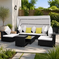 Perfect Fit: 7 Piece Garden Lounge Set for Any Home