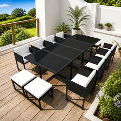 Practical 13-Piece Dining Set for Your Outdoor Events