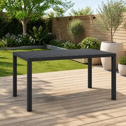Ideal Outdoor Table for Gardens and Patios 150x90x74cm