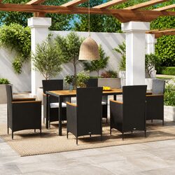 Versatile 7 Piece Dining Set for Outdoor Use