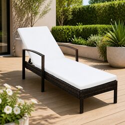 Versatile Sun Lounger for Gardens and Patios