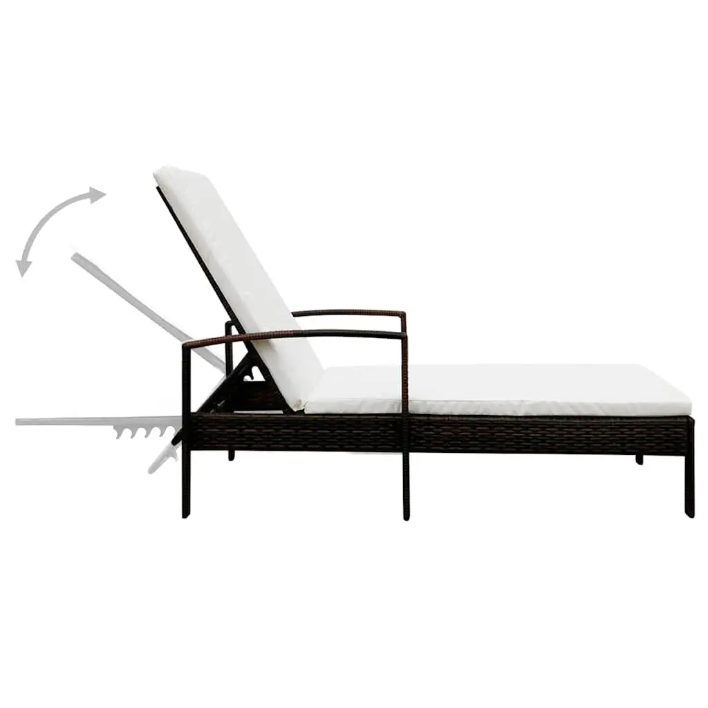Sun Lounger for Gardens and Patios