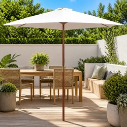 Ideal Garden Parasol for Relaxing Outdoors 270x270 cm