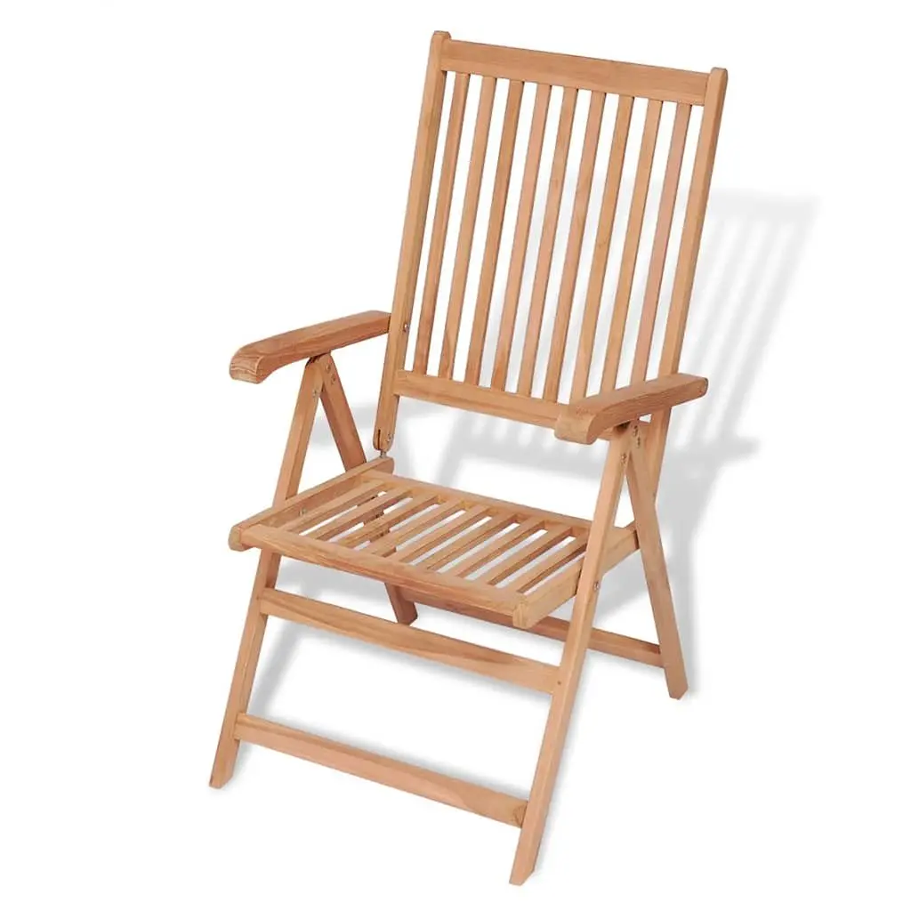 7-Piece Outdoor Dining Set with Folding Chairs