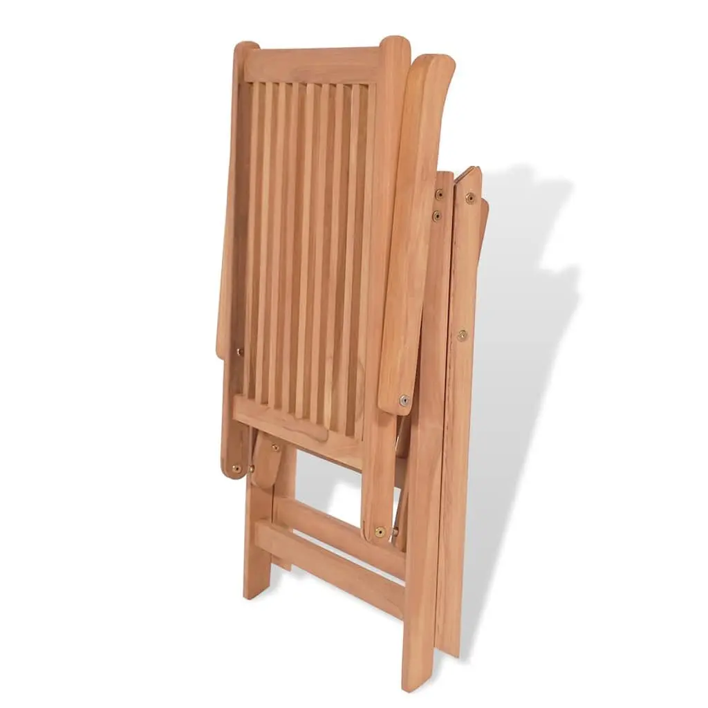7-Piece Outdoor Dining Set with Folding Chairs