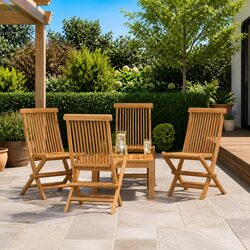 Folding Chairs Set for Garden and Home