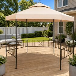 Practical Hexagonal Pavilion Tent for Your Outdoor Events