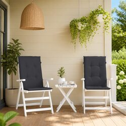 Comfortable Cushions for Highback Chairs - 2 Pack