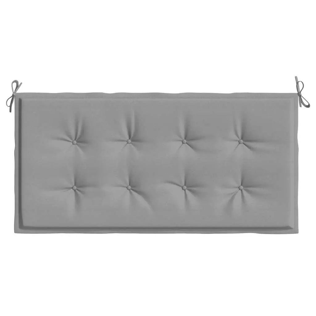 Outdoor Cushion Oxford Fabric Grey 120x50x3cm Soft Seat Pad for Garden Bench Patio Furniture