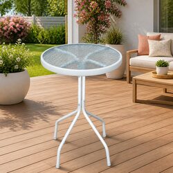Versatile Grey Round Bistro Table for Your Home