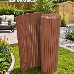 Practical Double-Sided Garden Fence Panel for Various Uses