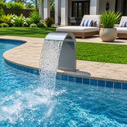 Practical Pool Fountain Ideal for Gardens and Patios