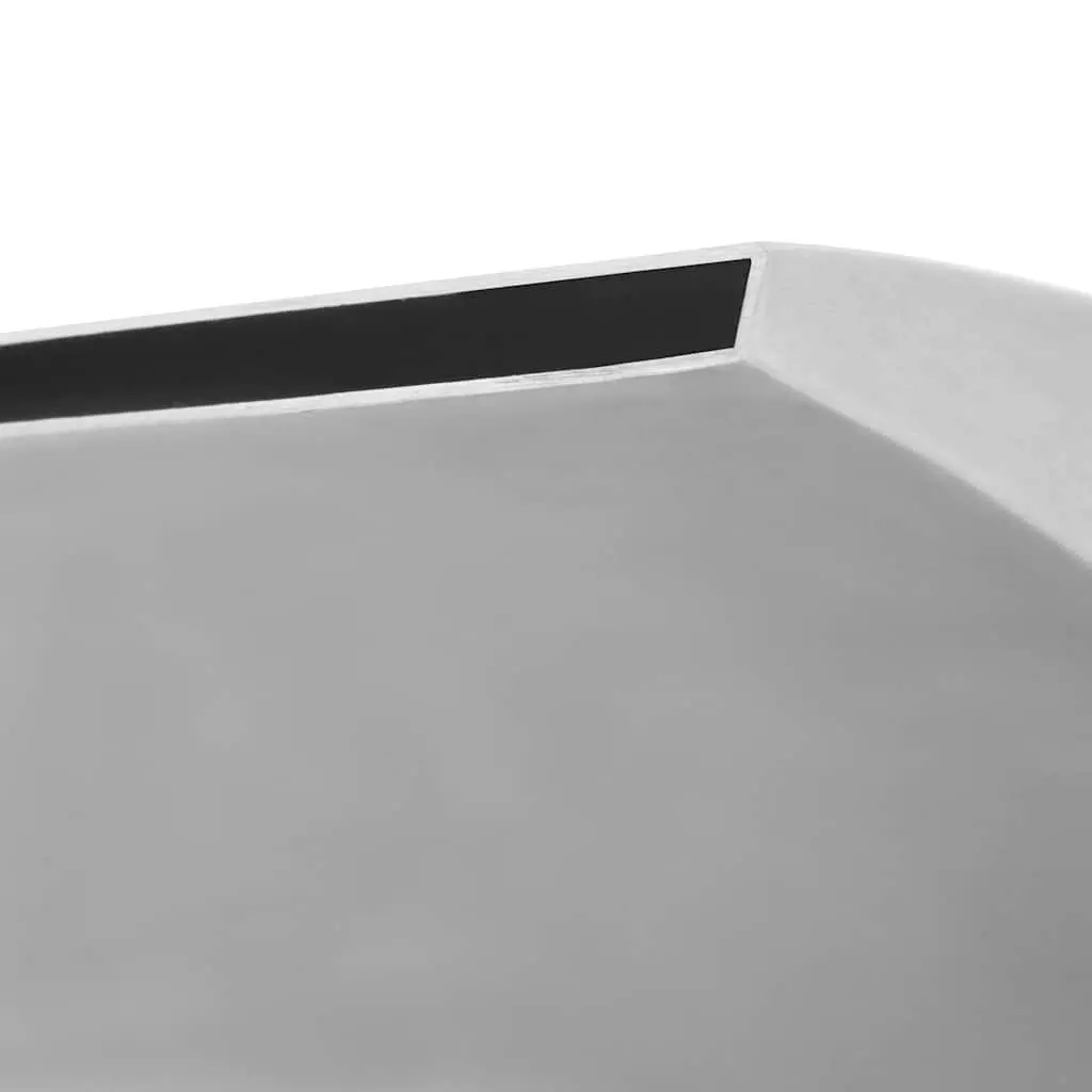 Pool Fountain Silver Stainless Steel Water Feature Garden Pond Outdoor